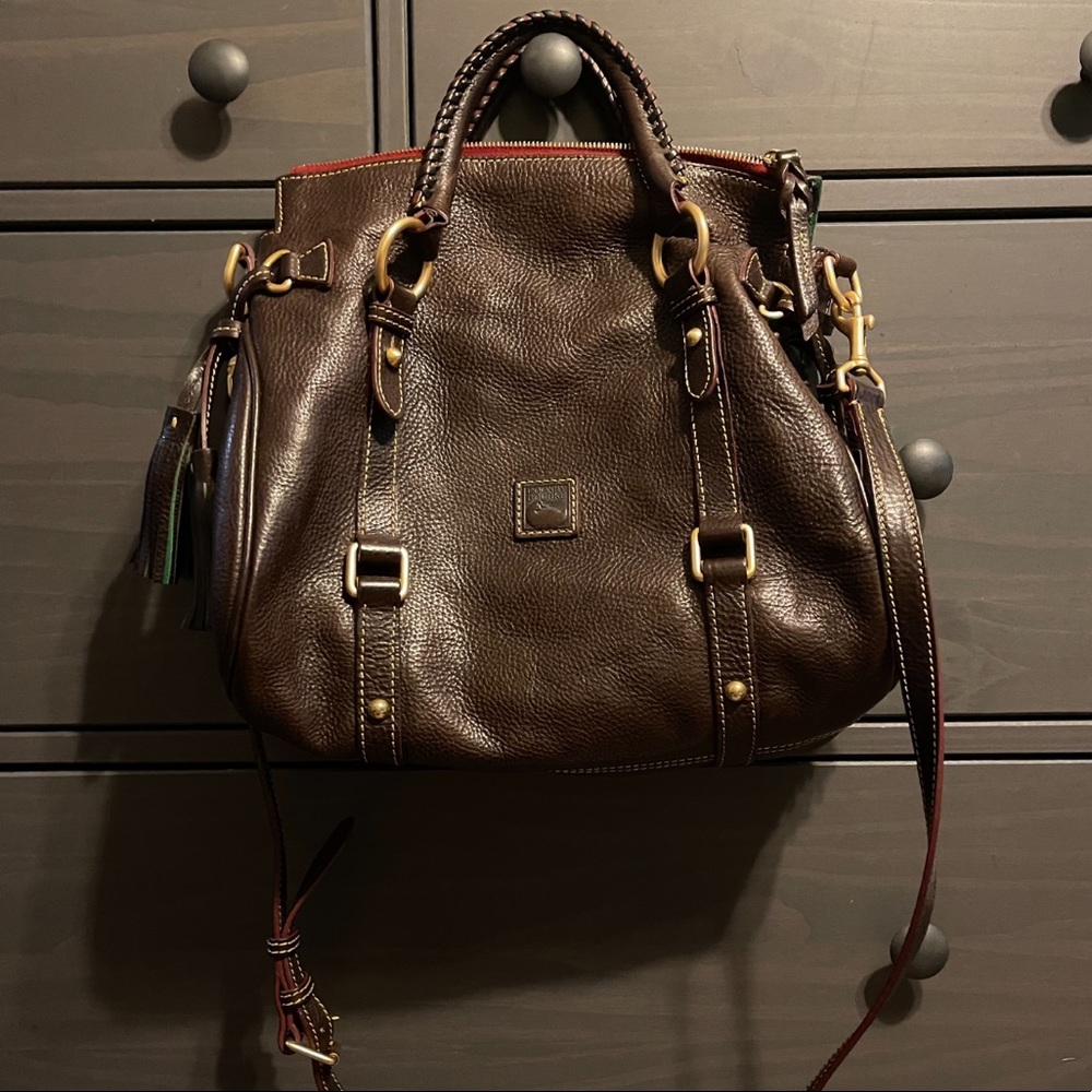 DOONEY Mini Florentine in Dark Chocolate Brown!!